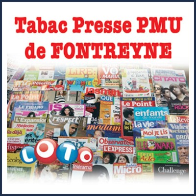 Tabac Presse Loto PMU de Fontreyne