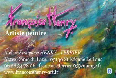 Françoise Henry Artiste Peintre