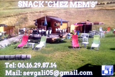 Snack Chez Mem's Molines en Queyras